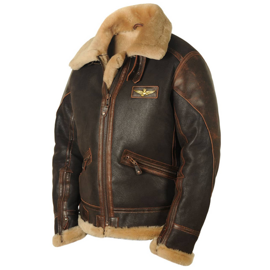 Manny™ | Stilvolle Pilotenjacke für Herren