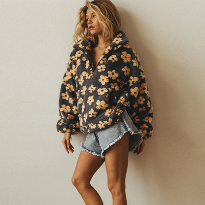Daisy™ Fleece-Pullover Bloom – Kuschelig Warm
