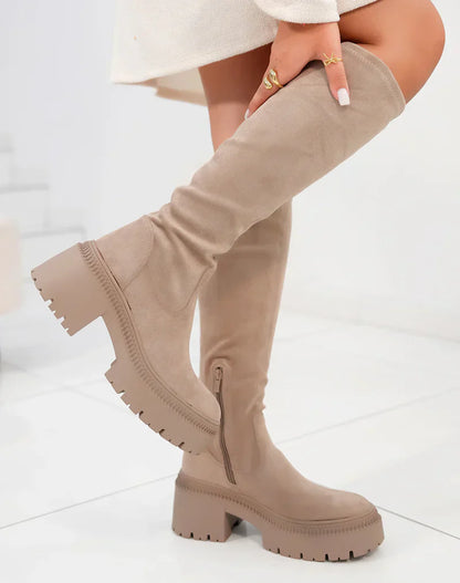 Iva Khaki Stiefel