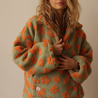 Daisy™ Fleece-Pullover Bloom – Kuschelig Warm