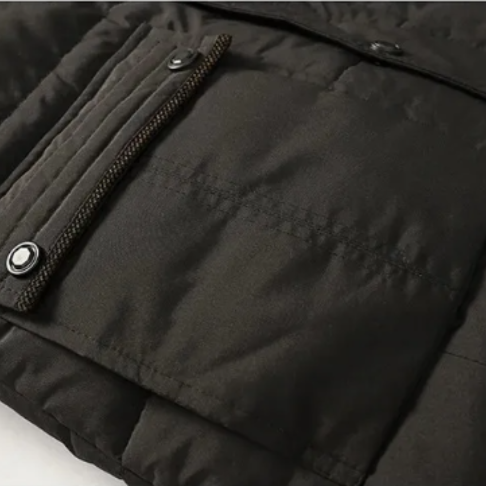 Elegante Gefütterte Fleece-Winterjacke