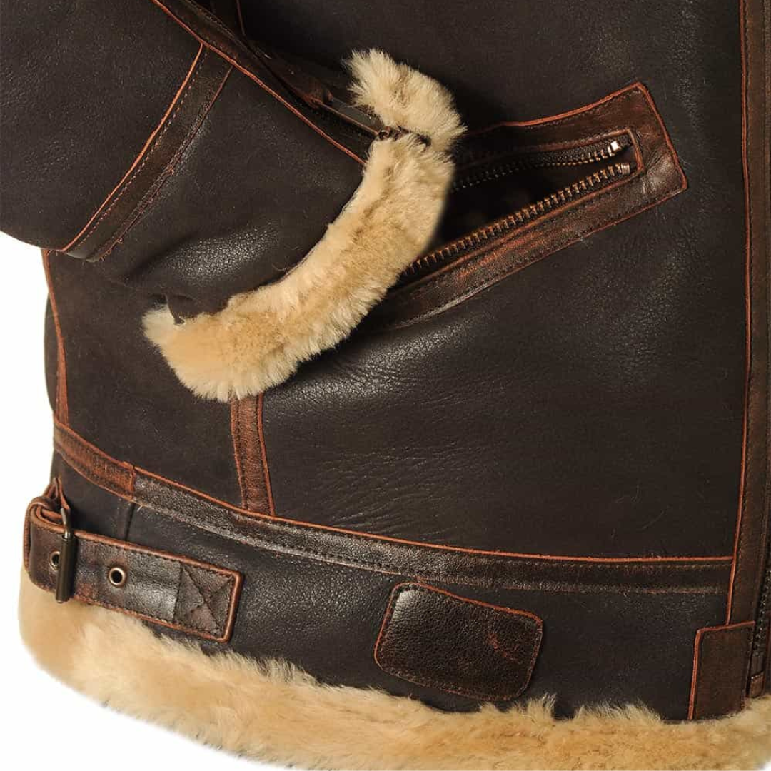 Manny™ | Stilvolle Pilotenjacke für Herren