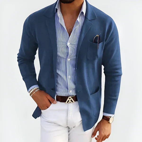 MARCO - Eleganter Blazer Strickjacke