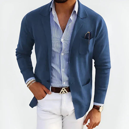 MARCO - Eleganter Blazer Strickjacke