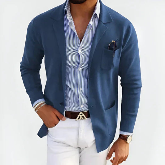MARCO - Eleganter Blazer Strickjacke