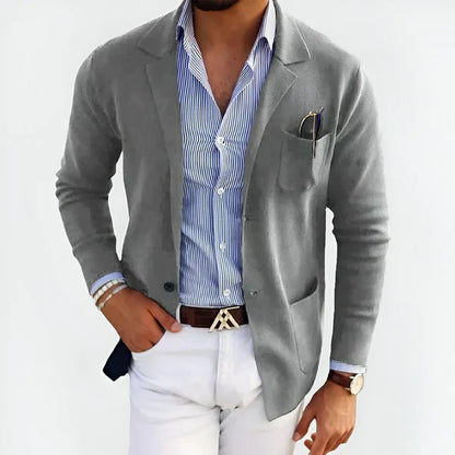 MARCO - Eleganter Blazer Strickjacke