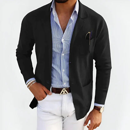 MARCO - Eleganter Blazer Strickjacke