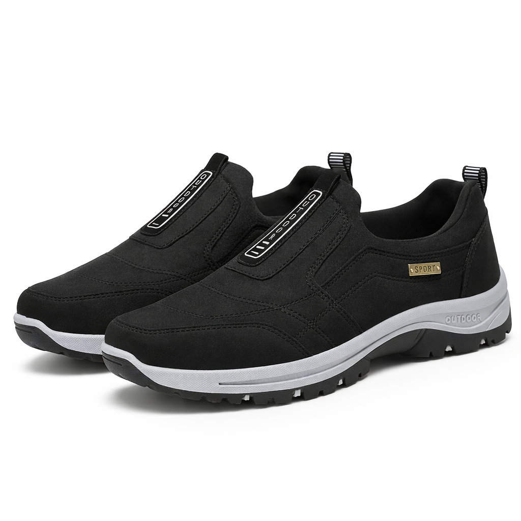 Heren Comfortabele Lichtgewicht Wandelschoenen Zonder Veters met Flexibele Zool en Ademend Ontwerp