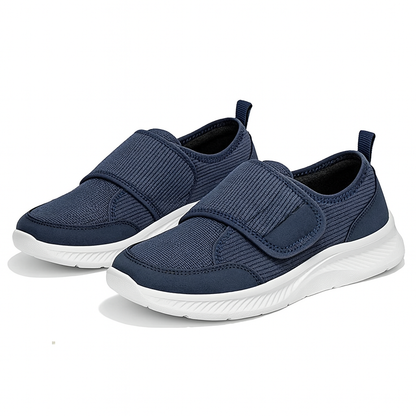 Dames en Heren Comfortabele Klittenband Schoenen voor Brede en Gezwollen Voeten