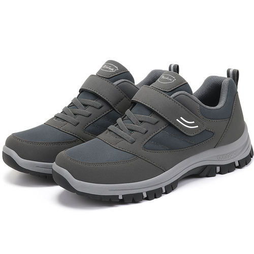 Heren Wandelschoenen met Klittenband – Comfort, Ademend & Lichtgewicht