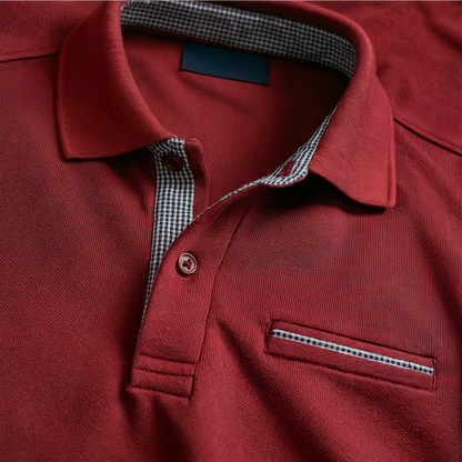 GERNAN™ Herren Langarm-Poloshirt | Premium Baumwolle