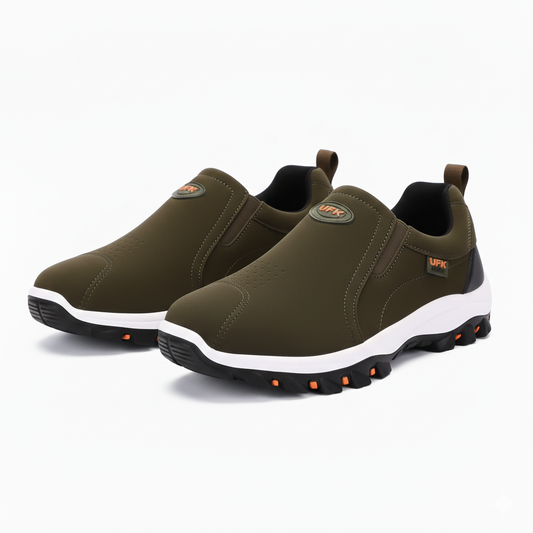 Heren comfortabele Wandelschoen zonder veteres - Ortho slip-on