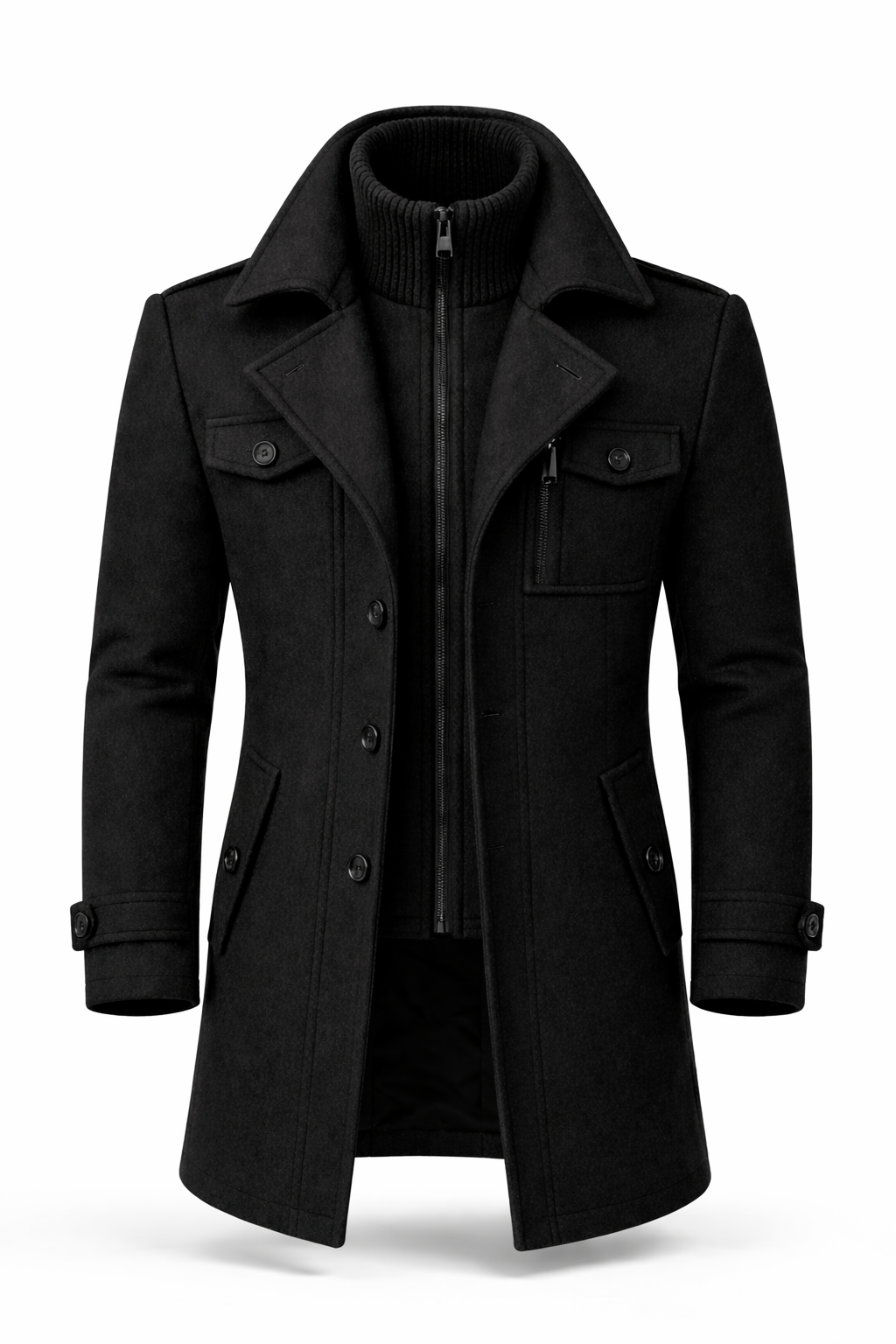 Salzburg Mode Gentleman Mantel – Eleganter Herren-Wintermantel
