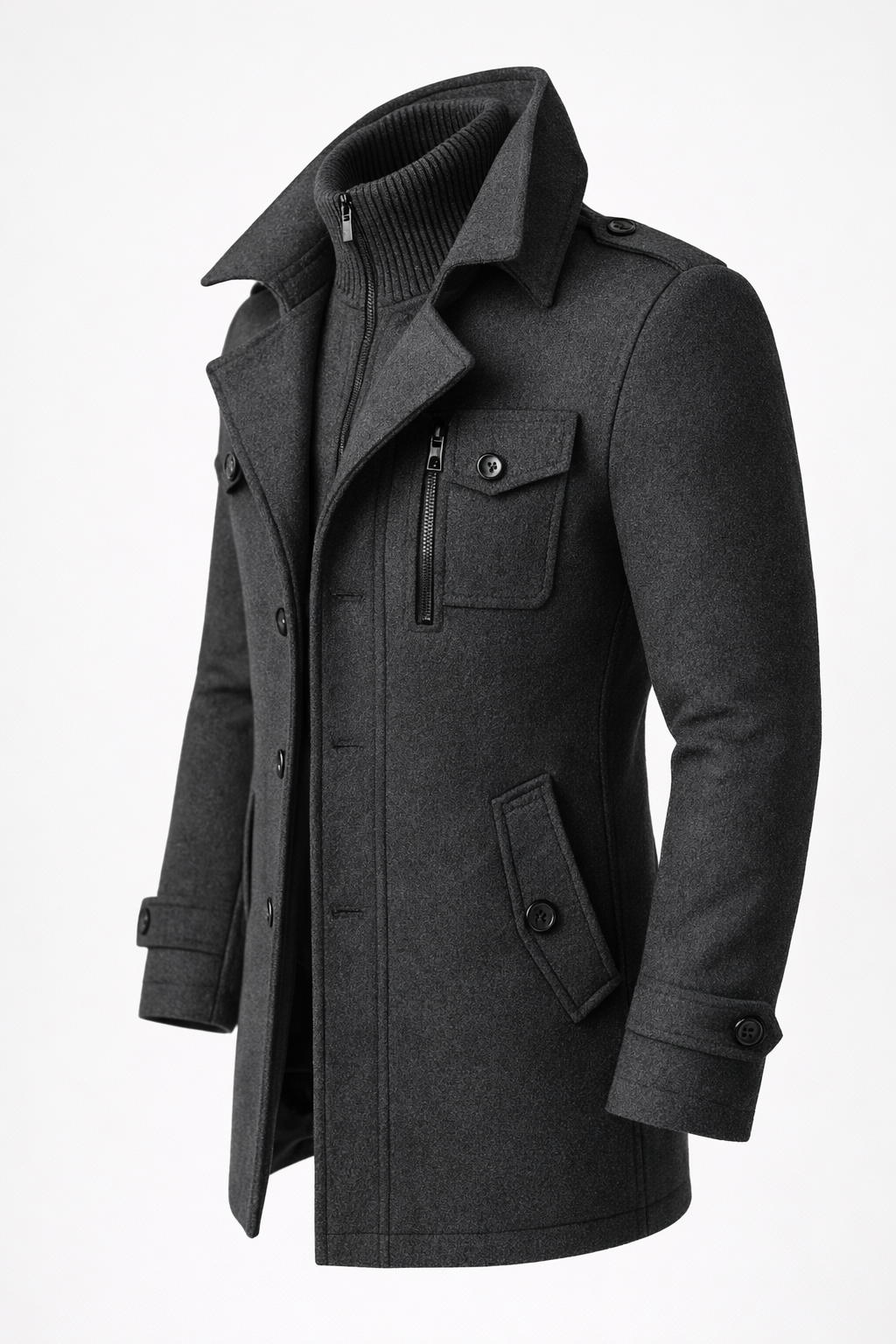 Salzburg Mode Gentleman Mantel – Eleganter Herren-Wintermantel