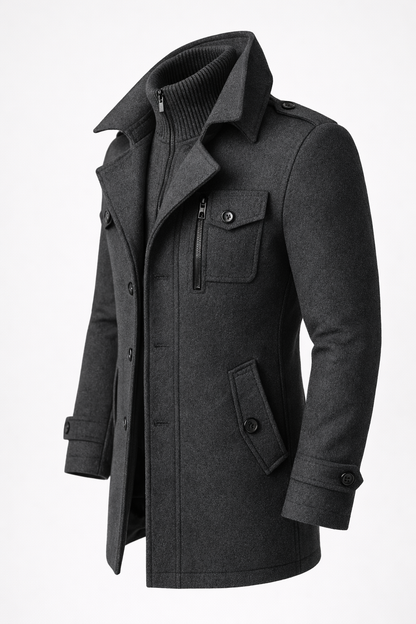 Salzburg Mode Gentleman Mantel – Eleganter Herren-Wintermantel