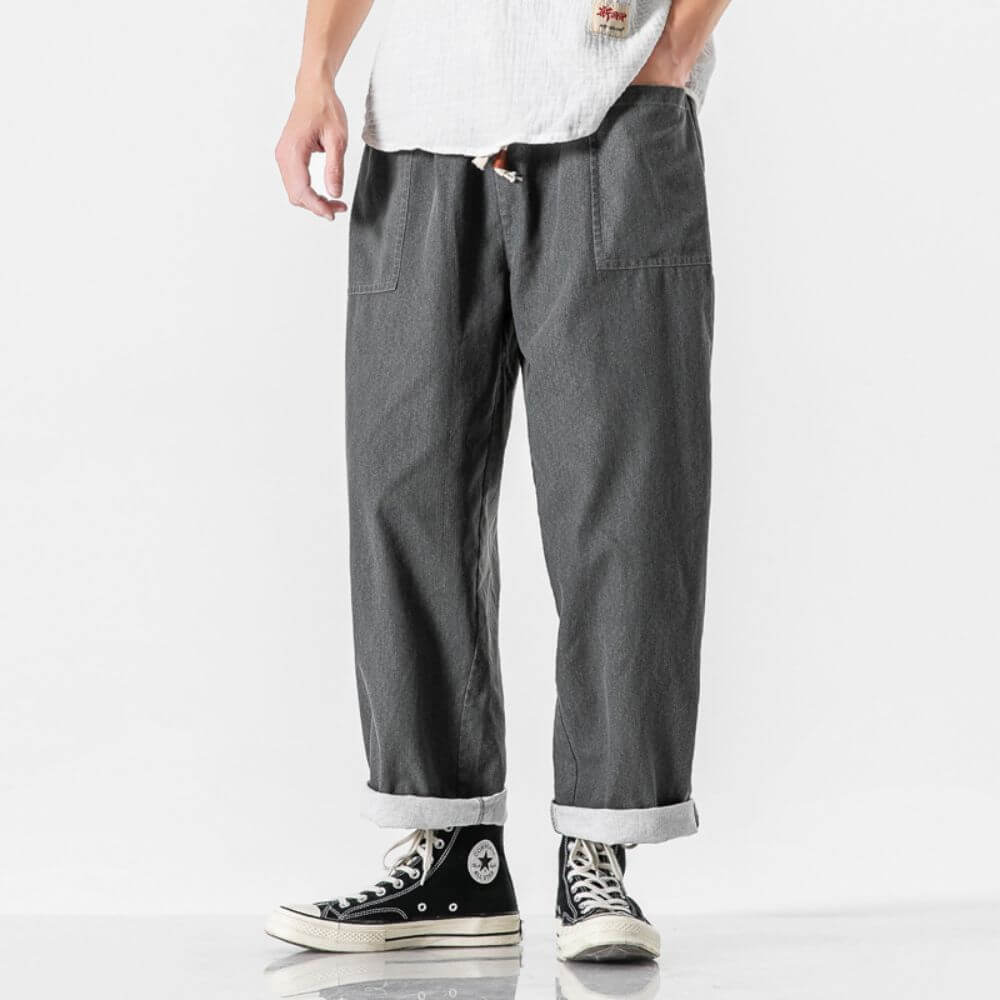 Hiro - Bequeme Japanische Denimhose