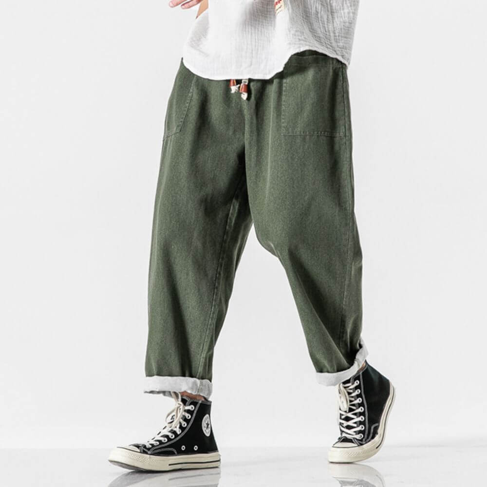 Hiro - Bequeme Japanische Denimhose