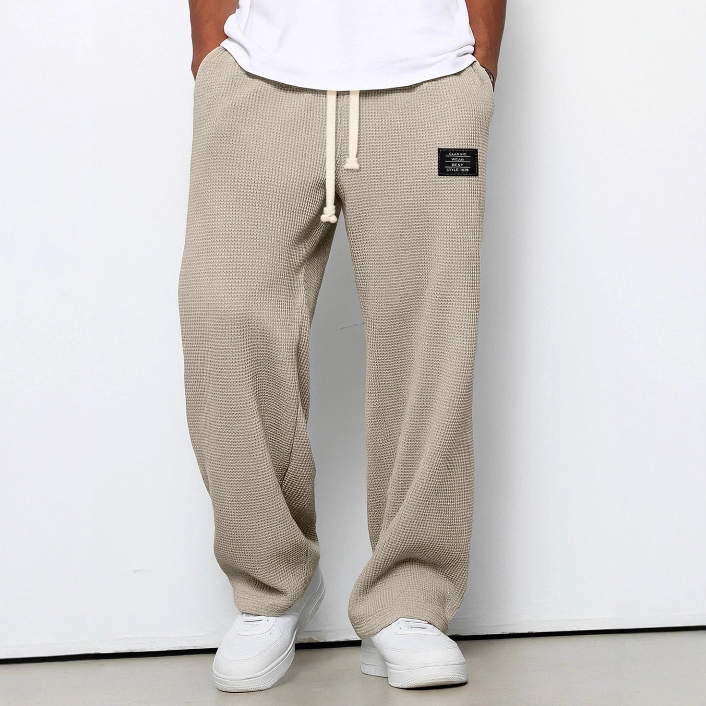 Samuel Herrenhose mit verstellbarem Bund – Bequeme Weite Hose