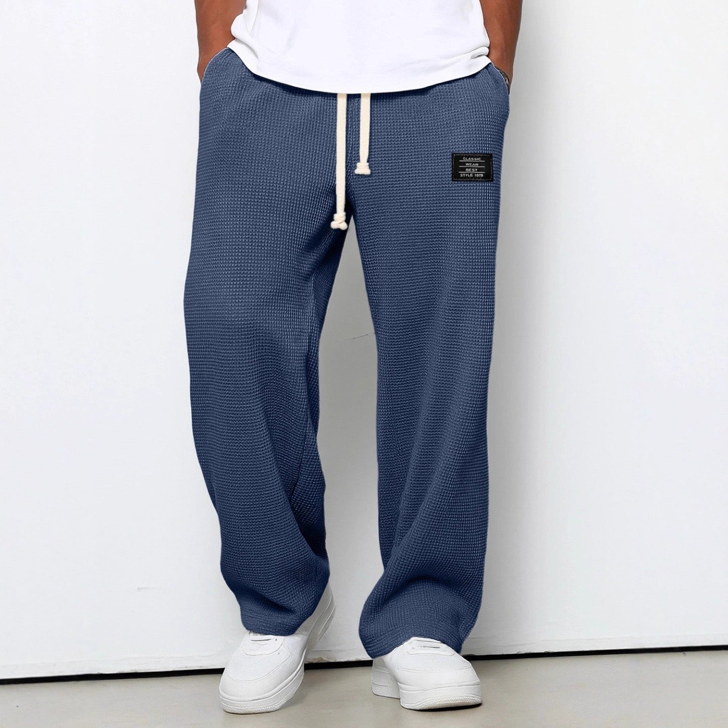 Samuel Herrenhose mit verstellbarem Bund – Bequeme Weite Hose