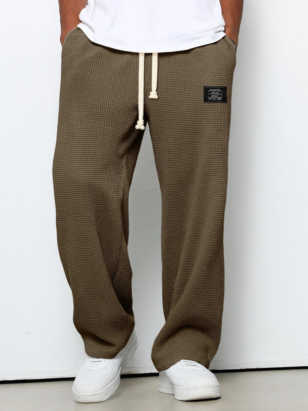 Samuel Herrenhose mit verstellbarem Bund – Bequeme Weite Hose