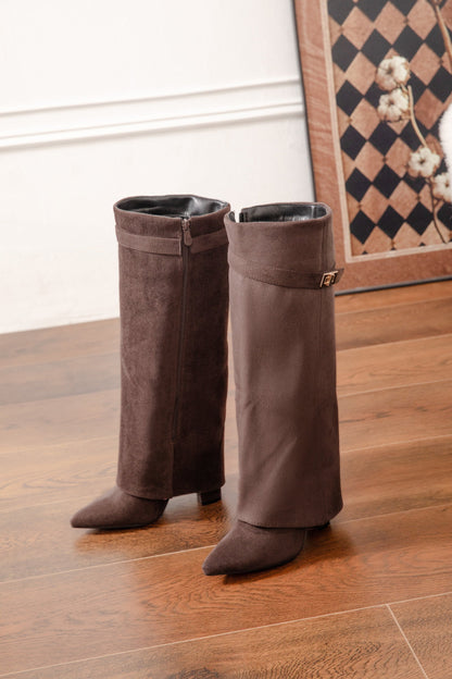 Lock Braun Stiefel