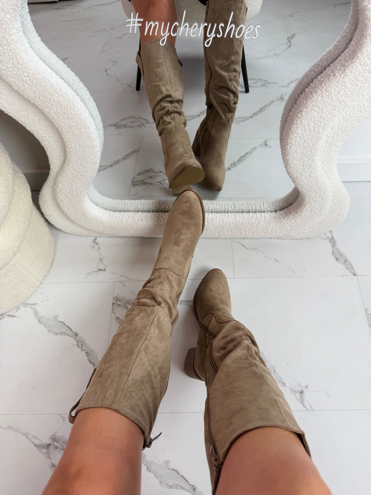 Margo Taupe Stiefel