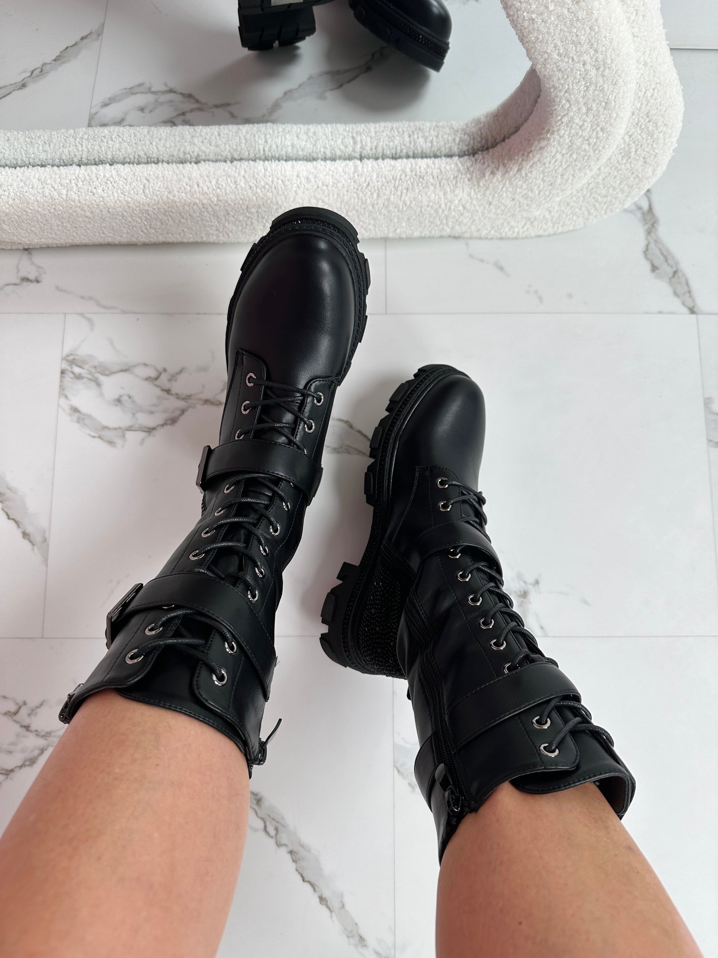 Harris Schwarz Stiefel