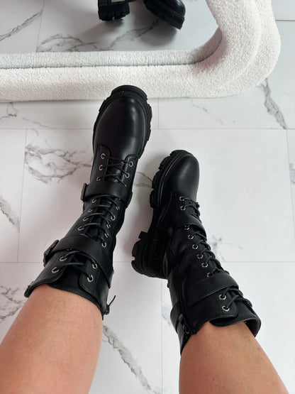 Harris Schwarz Stiefel