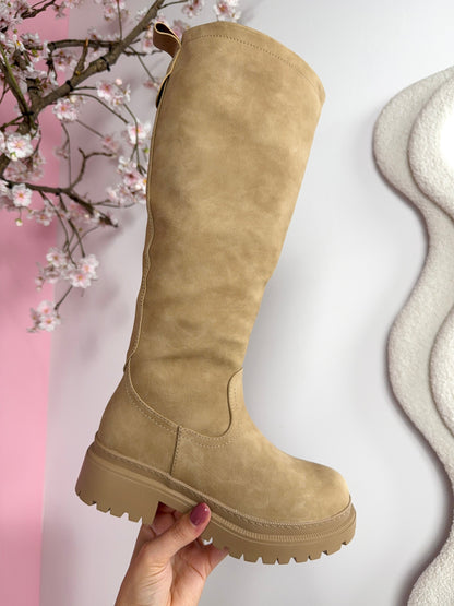 Anetta Khaki Stiefel