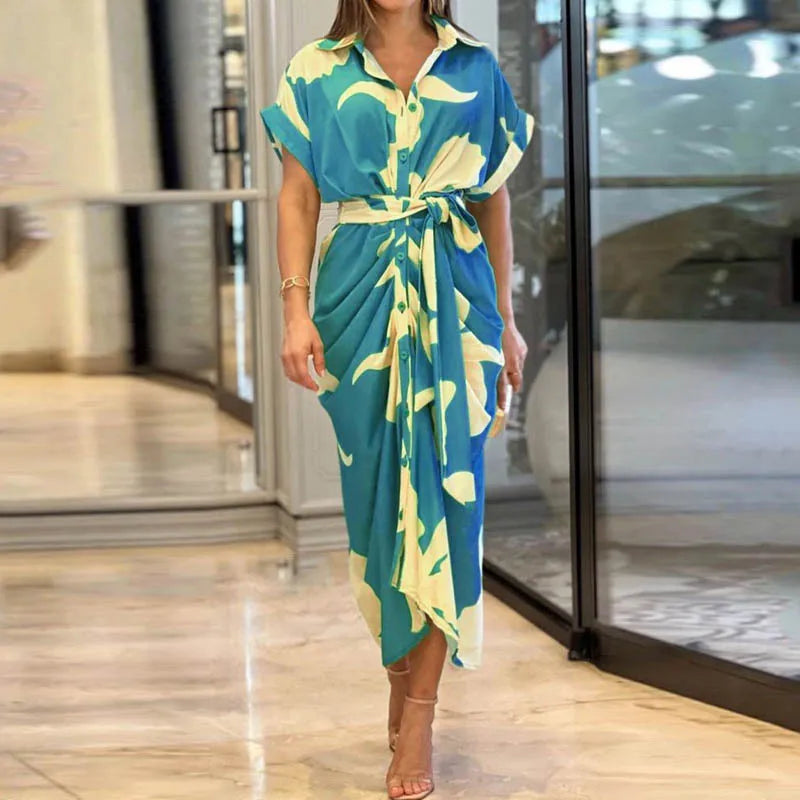 Amalthea™ – Luxuriöses Wickel-Maxikleid