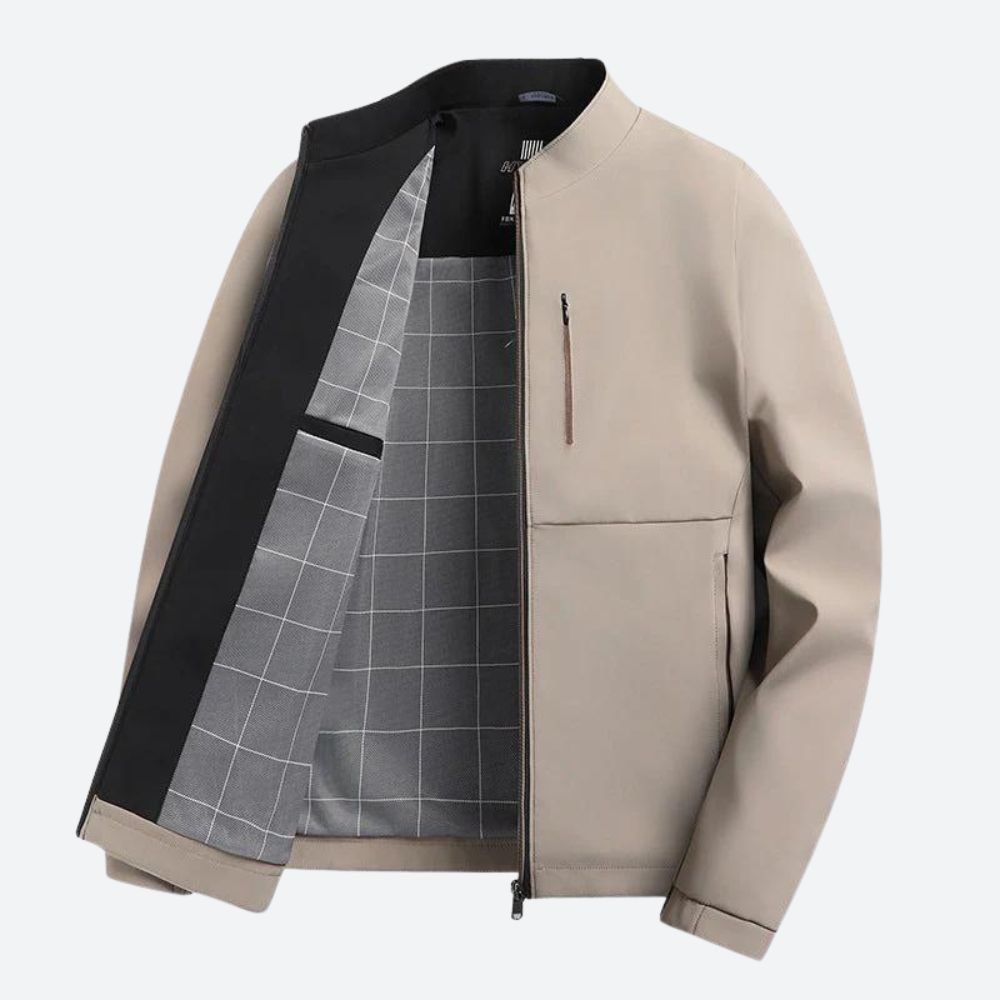 Klassische Reißverschluss-Jacke