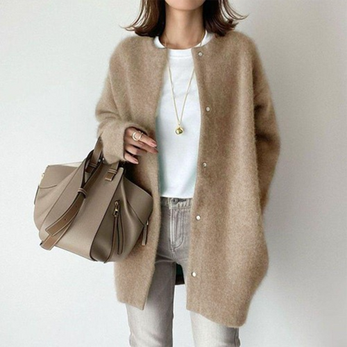 Chloé™ - Eleganter Cashmere Cardigan