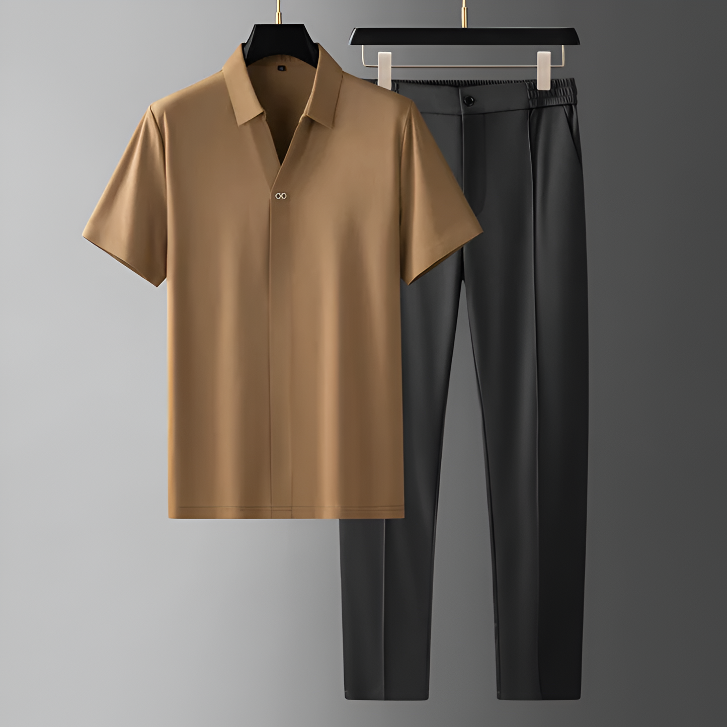 Sombre Modal Lounge-Set – Luxuriöses Herren-Freizeitset mit Eleganz