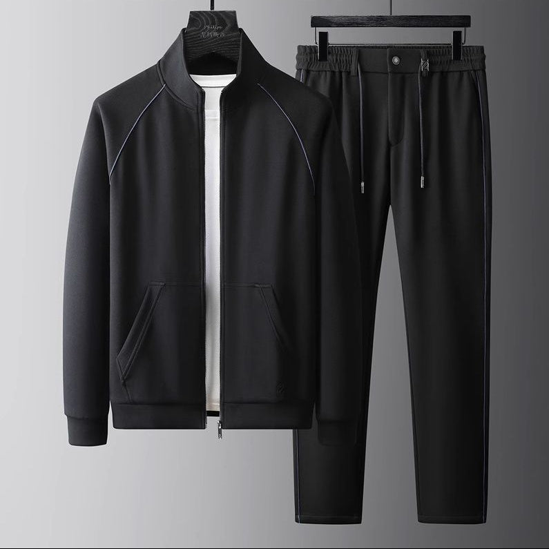 Monza Maßgeschneiderter Trainingsanzug – Elegantes Herren-Set mit Struktur