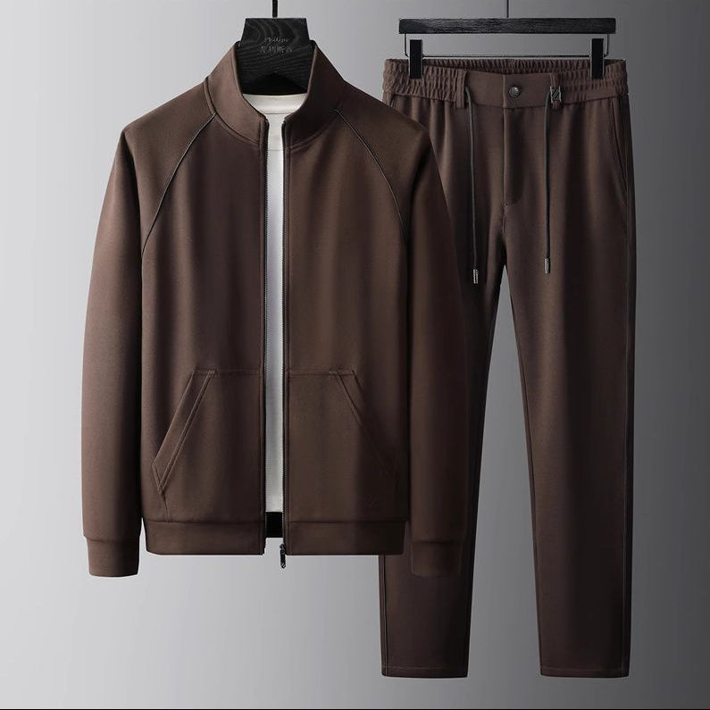 Monza Maßgeschneiderter Trainingsanzug – Elegantes Herren-Set mit Struktur