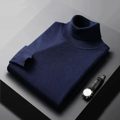 Monte Carlo Kaschmir Rollkragenpullover – Luxuriöser Herren-Pullover