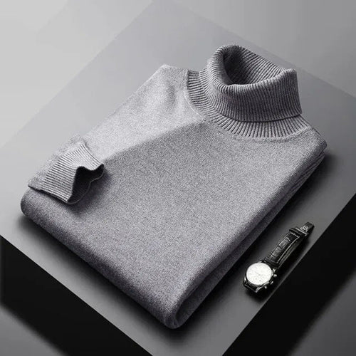 Monte Carlo Kaschmir Rollkragenpullover – Luxuriöser Herren-Pullover