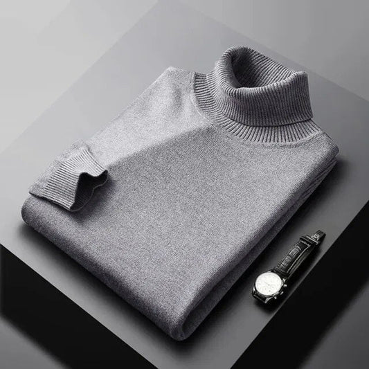 Monte Carlo Kaschmir Rollkragenpullover – Luxuriöser Herren-Pullover
