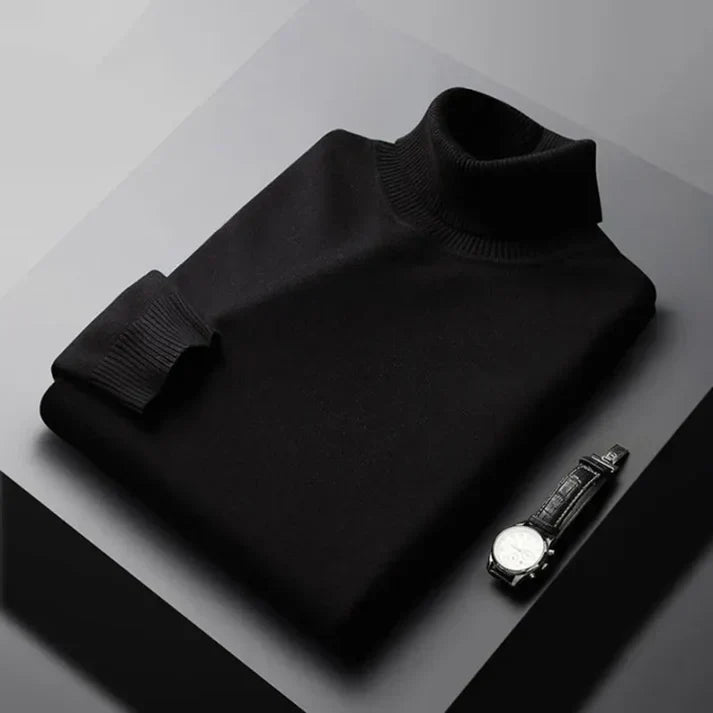 Monte Carlo Kaschmir Rollkragenpullover – Luxuriöser Herren-Pullover