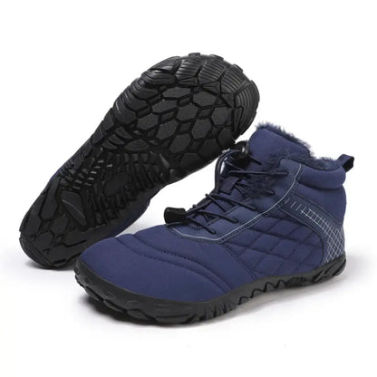 Gevoerde Barefoot Schoenen Heren en Dames zonder Veters Winter