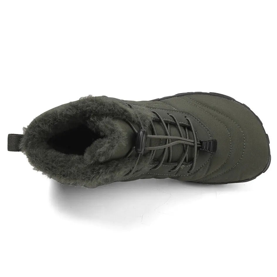 Gevoerde Barefoot Schoenen Heren en Dames zonder Veters Winter