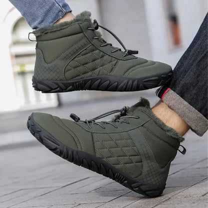 Gevoerde Barefoot Schoenen Heren en Dames zonder Veters Winter