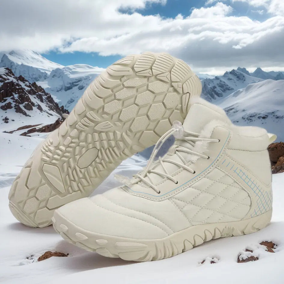 Gevoerde Barefoot Schoenen Heren en Dames zonder Veters Winter