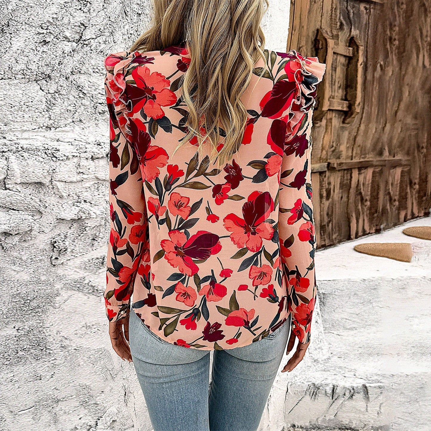 Sammy | Damen-Mode-Langarm-Shirt