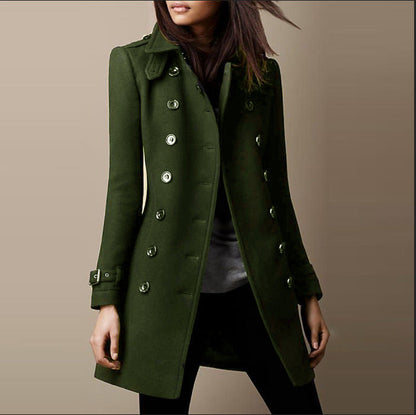 Renate™ - Eleganter Wintermantel aus Wolle