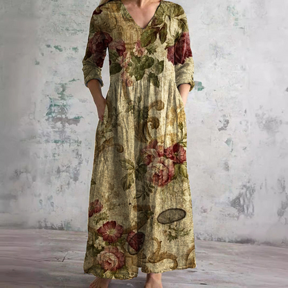 Rose™ – Blumenprint-Kleid für elegante Leichtigkeit