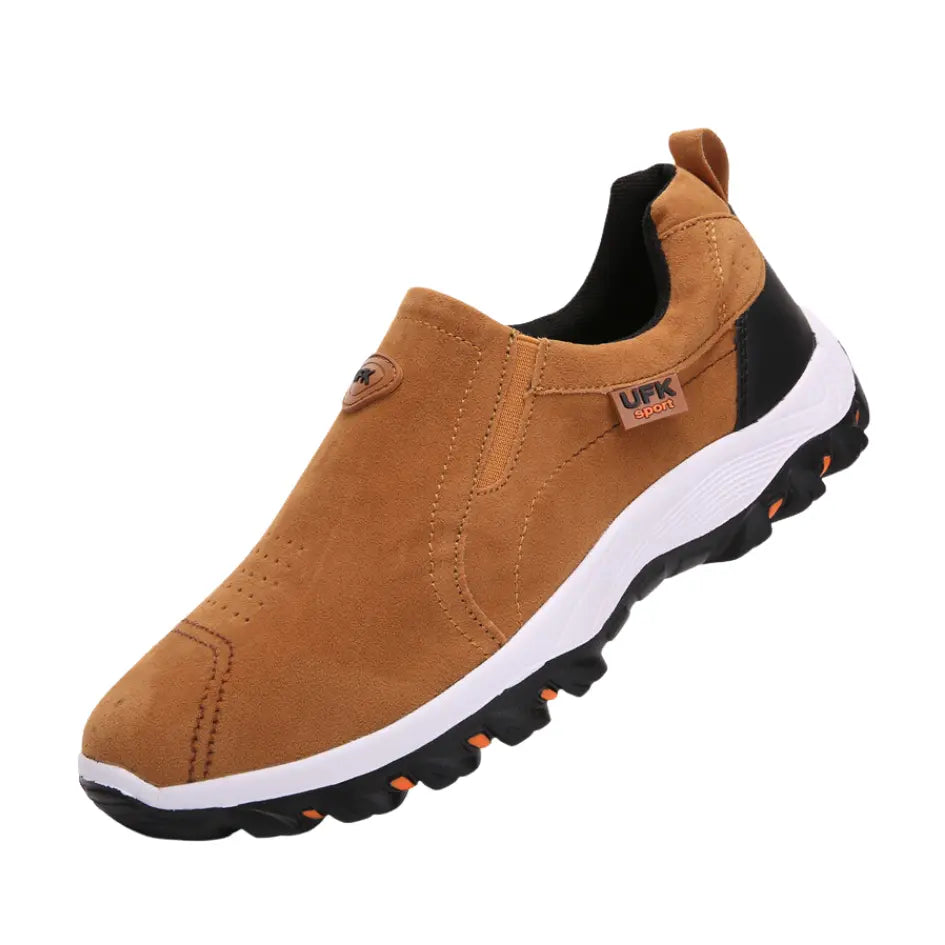 Heren comfortabele Wandelschoen zonder veteres - Ortho slip-on