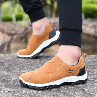 Heren comfortabele Wandelschoen zonder veteres - Ortho slip-on