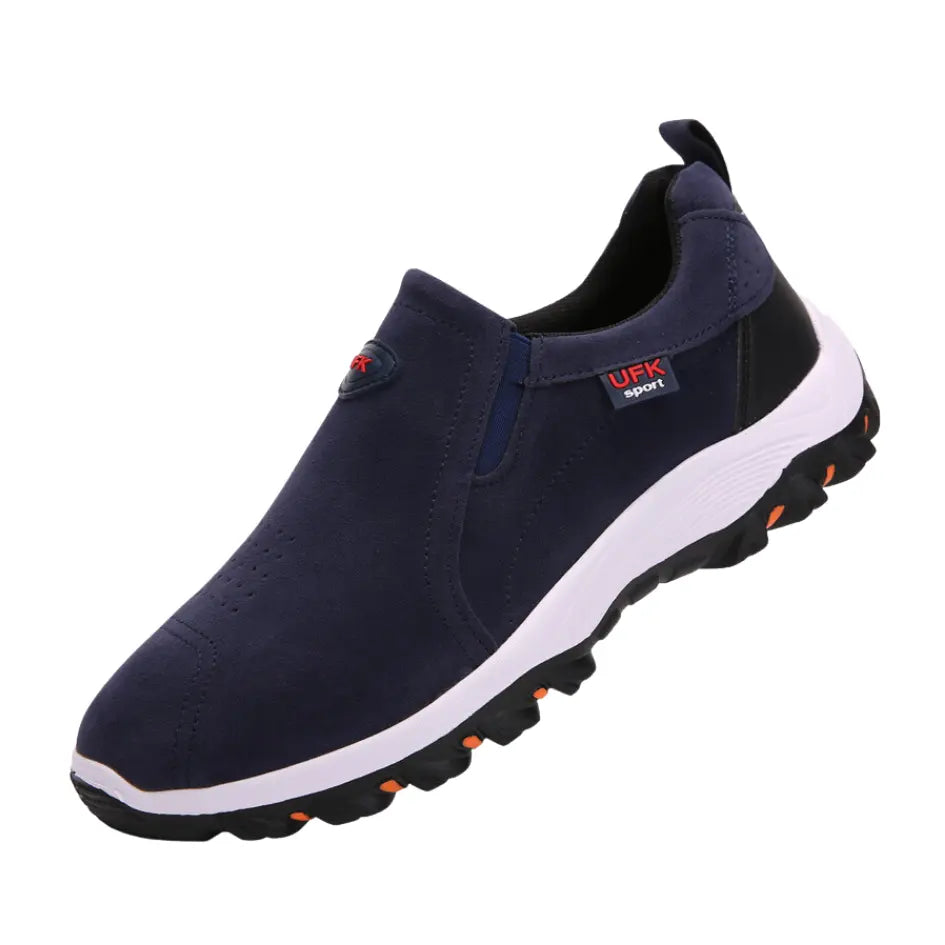 Heren comfortabele Wandelschoen zonder veteres - Ortho slip-on