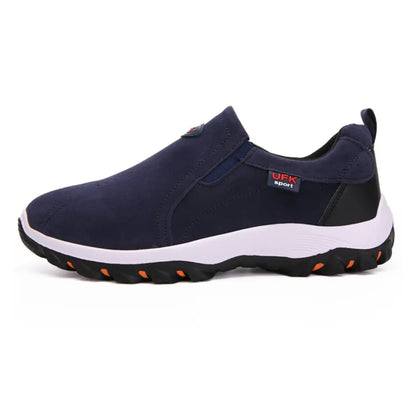 Heren comfortabele Wandelschoen zonder veteres - Ortho slip-on